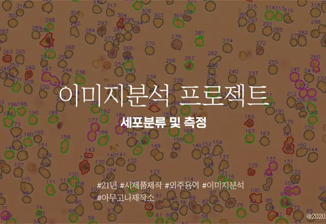 이미지 분석 및 딥러닝, 세포 분류 [ 2021 ]